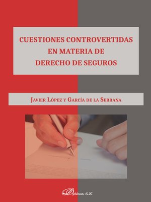 cover image of Cuestiones controvertidas en materia de derecho de seguros